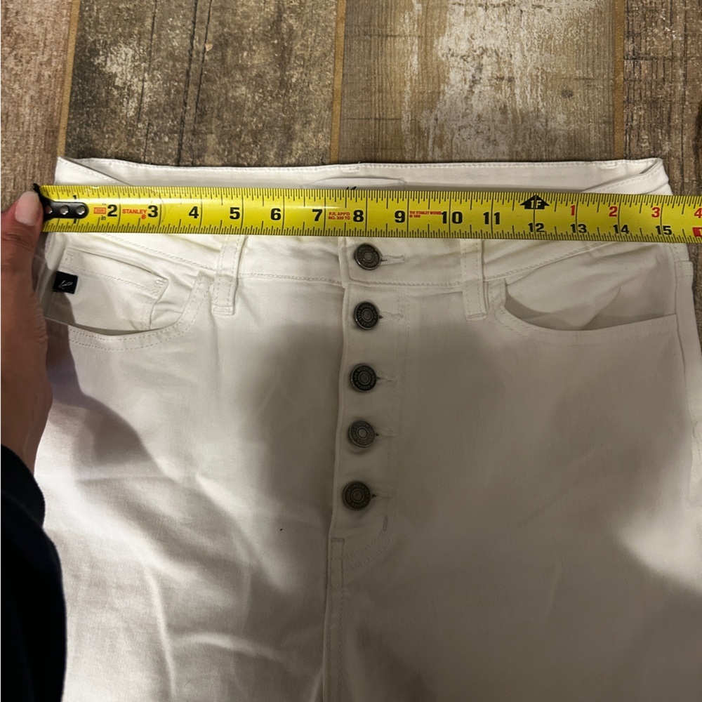 White High Rise Skinny Ankle Jeans 29 - Picture 11 of 13